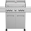 Grillfürst G521G 5-Brenner Edelstahl-Gasgrill - 1. FC Köln Edition - Gusseisenroste -Günstiges Grill Geschäft 1 FC Koeln Grill G521G