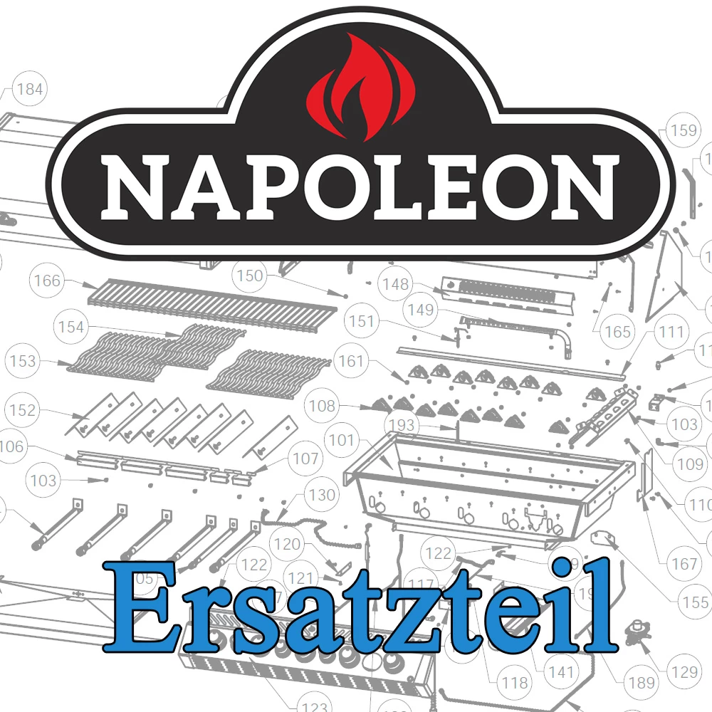 Napoleon Ersatzteil: Grillrost AS200K - 1 Stück 3 Napoleon Ersatzteil: Grillrost AS200K - 1 Stück