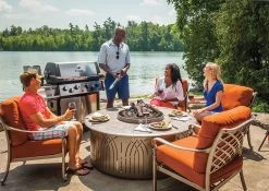 Broil King Sovereign 490 XL Gasgrill Inkl. Drehspieß + Grillfürst Fettschiene -Günstiges Grill Geschäft 21506 broil king sovereign 490 xl party