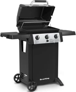 Broil King GEM 310 Gasgrill Inkl. Grillfürst Fettschiene - Modell 2023 -Günstiges Grill Geschäft 21509 Broil King Gem 320 814152 open 1