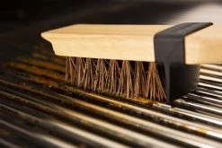 Broil King Holz Grillbürste 51cm Mit Palmyra Borsten Und Spritzschutz