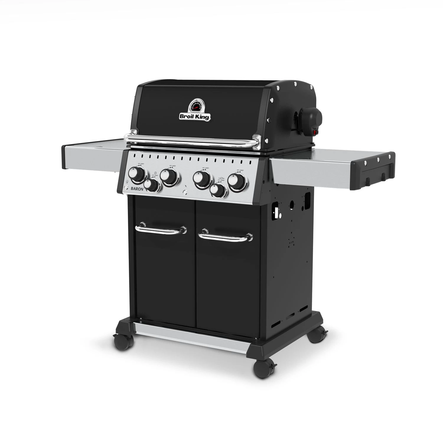 Broil King Baron 490 Black Gasgrill Inkl. Drehspieß - Modell 2023 - Grillfürst Deal Mit Zusätzlichen Edelstahl Grillrosten 5 Broil King Baron 490 Black Gasgrill Inkl. Drehspieß - Modell 2023 - Grillfürst Deal Mit Zusätzlichen Edelstahl Grillrosten – Bild 3
