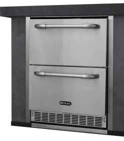 BULL Premium Outdoor Schubladen-Kühlschrank Mit LED Kontrollpanel, IPX4 Spritzwassergeschützt -Günstiges Grill Geschäft 22280 Bull EInbau Schubladen Kuehlschran 8 1613487090