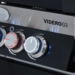 Rösle Gasgrill Videro G3 Schwarz - Modell 2023 Inkl. Abdeckhaube -Günstiges Grill Geschäft 25519 02 Gasgrill BBQ Station Videro G3 schwarz 50mbar