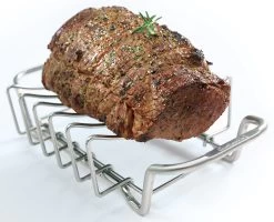 Broil King Spareribs Halter Und Bratenkorb -Günstiges Grill Geschäft 6687 Broil King Sparerib Bratengestell 6 3 1607696917