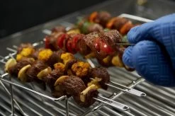 Broil King Multigestell: Bratenkorb, Rippchenhalter Und Spießgestell -Günstiges Grill Geschäft 6742 Broil King Spiess Gestell 64233 1