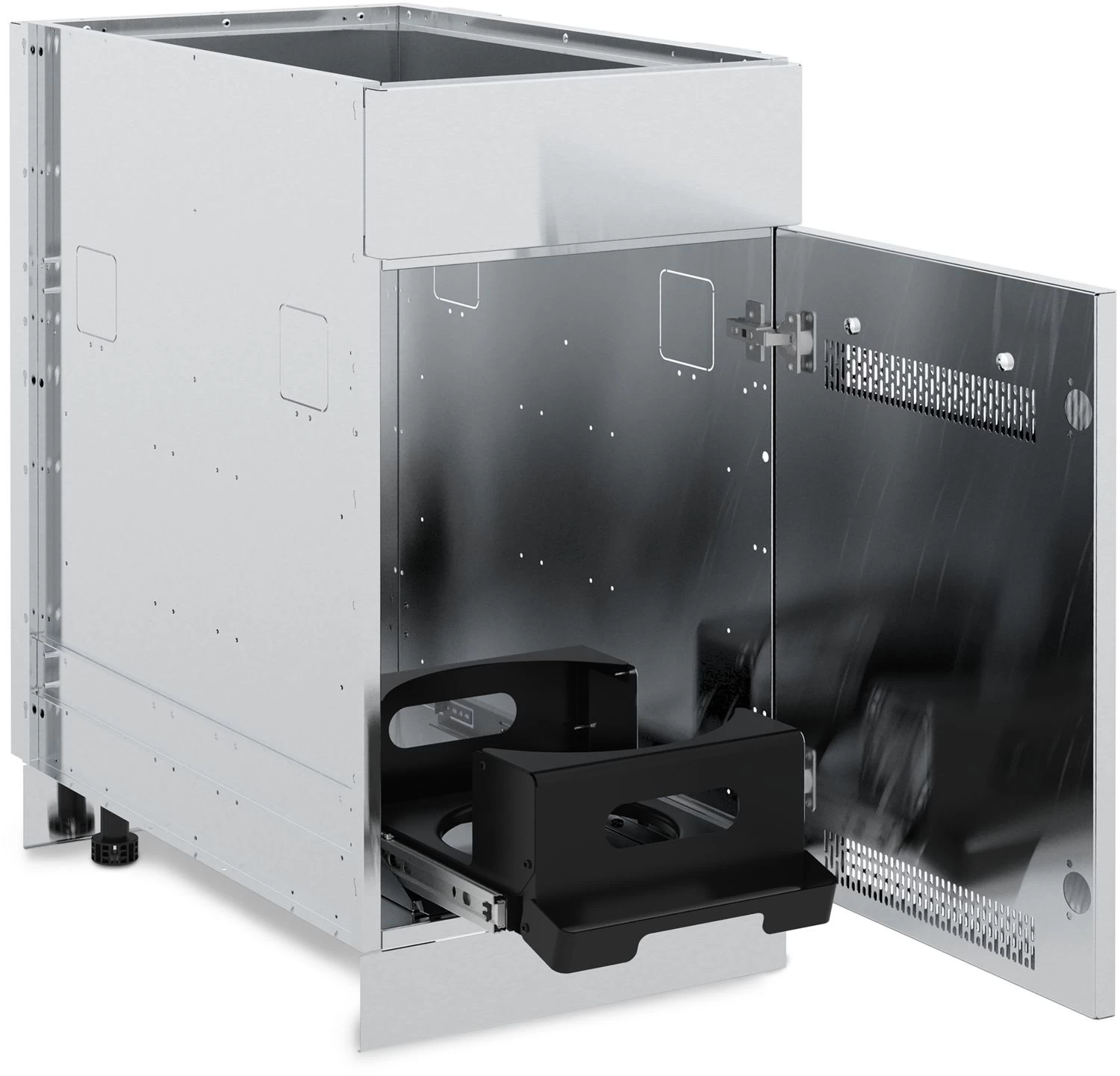 Broil King Outdoor Küche - Schrank Für Gasflaschen Und Einbau-Seitenbrenner 450 Mm 3 Broil King Outdoor Küche - Schrank Für Gasflaschen Und Einbau-Seitenbrenner 450 Mm