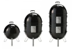 Napoleon Apollo 3 In 1, Watersmoker Und Holzkohle Kugelgrill, Ø 40cm AS200K -Günstiges Grill Geschäft AS200K 01 Apollo 40 napoleon