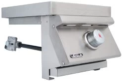 BULL Einbau Seitenbrenner Single / Edelstahl / Slide-In -Günstiges Grill Geschäft BULL Seitenbrenner Pro Side Outdoorkueche 60018