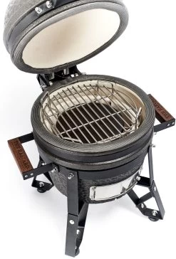 The Bastard Keramikgrill Urban Small - Schwarz Matt - Modell 2023 -Günstiges Grill Geschäft Bastard Keramikgrill Urban Small Grillrostsystem BU206