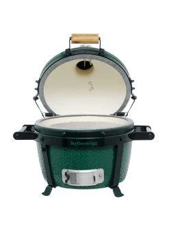 Big Green Egg MiniMax Keramikgrill Starter - Paket 24 Big Green Egg MiniMax Keramikgrill Starter - Paket -Günstiges Grill Geschäft Big Green Egg MiniMax Carrier deckel offen 2