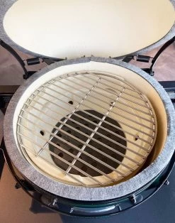 Big Green Egg MiniMax Keramikgrill Mit EGG Carrier Inkl. Zubehörpaket Mit Looftlighter -Günstiges Grill Geschäft Big Green Egg Minimax Innenraum Keramiktechnologie NASA 1