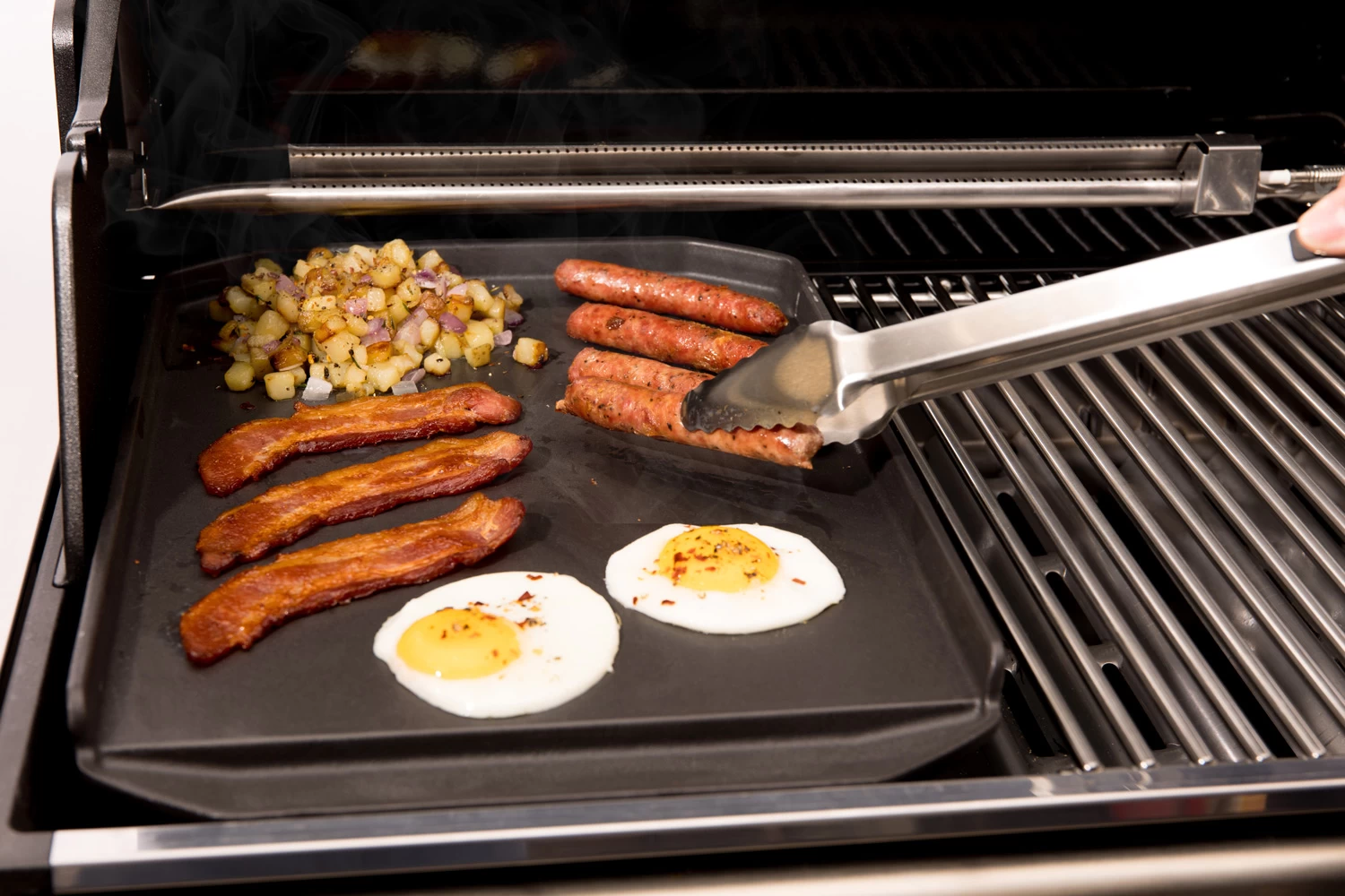 Broil King Grillplatte / Gusseisen Plancha Für Baron (ersetzt 2 Grillroste) 5 Broil King Grillplatte / Gusseisen Plancha Für Baron (ersetzt 2 Grillroste) – Bild 3