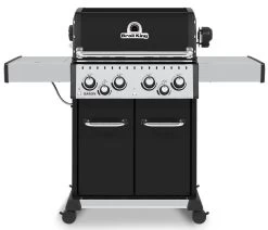 Broil King Baron 490 Black Gasgrill Inkl. Drehspieß - Modell 2023 - SMART Deal Inkl. Grillfürst Grill Control