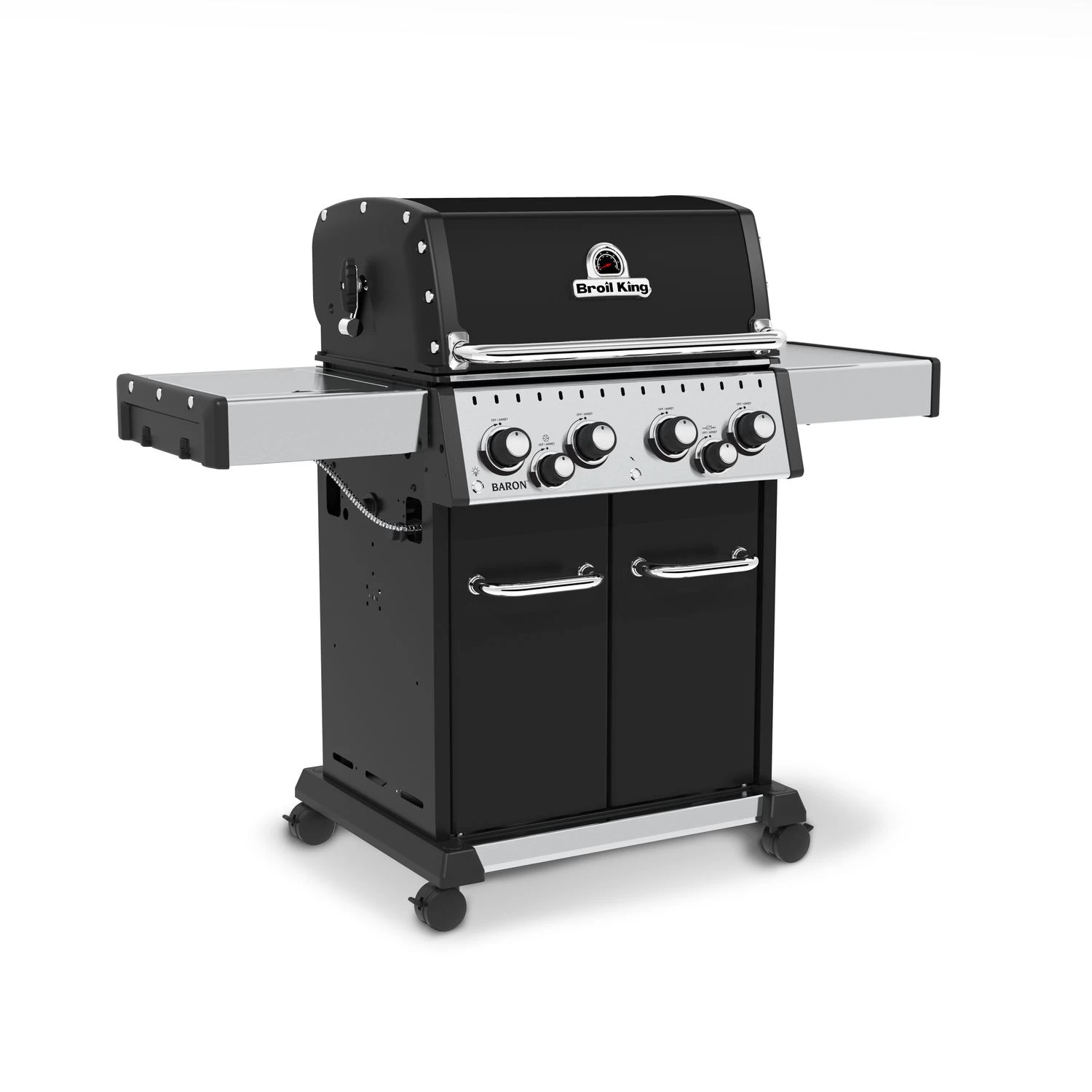 Broil King Baron 490 Black Gasgrill Inkl. Drehspieß - Modell 2023 - SMART Deal Inkl. Grillfürst Grill Control 5 Broil King Baron 490 Black Gasgrill Inkl. Drehspieß - Modell 2023 - SMART Deal Inkl. Grillfürst Grill Control – Bild 3