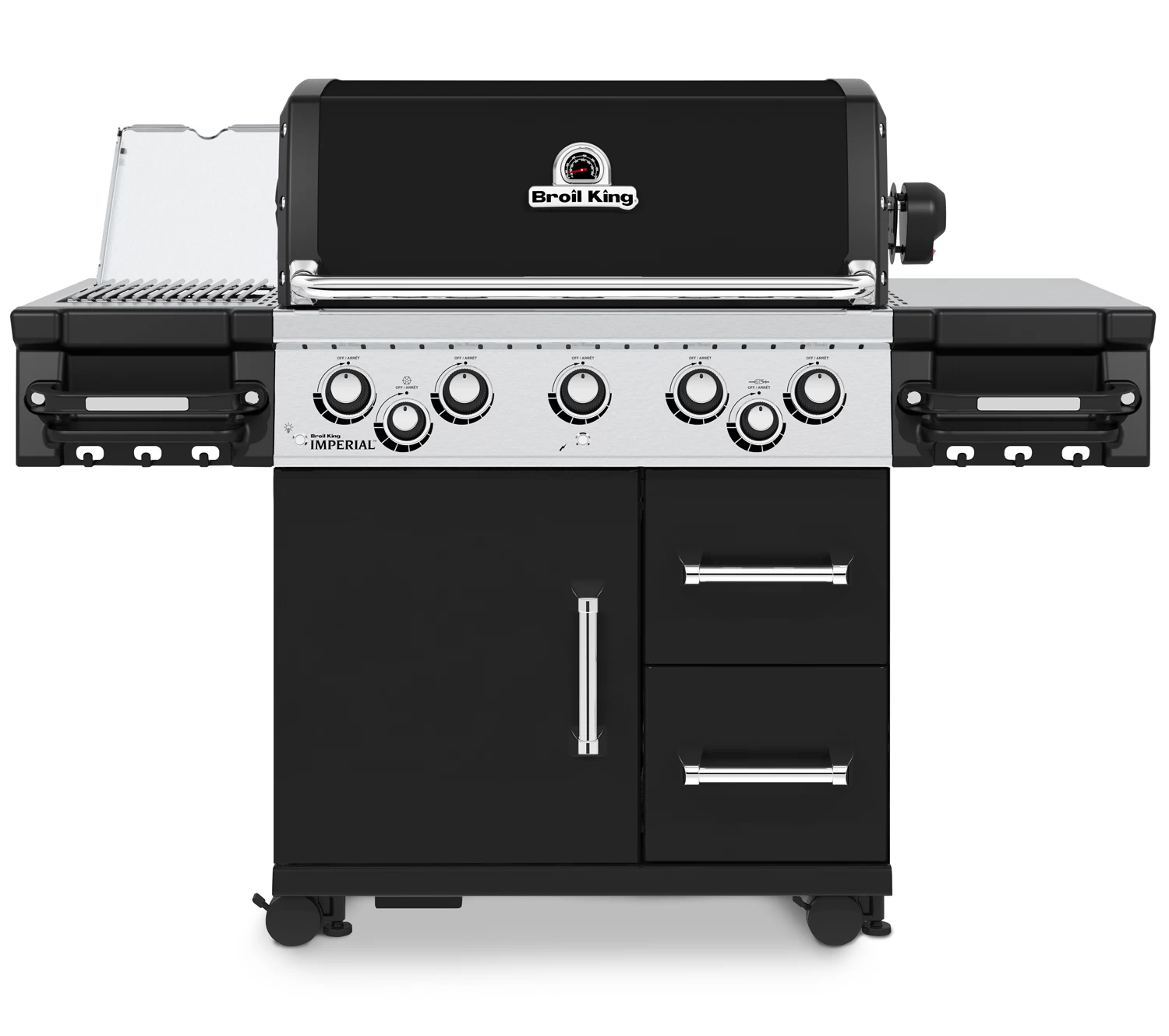 Broil King Imperial 590 IR Black Gasgrill - Modell 2023 - SMART Deal Inkl. Grillfürst Grill Control 3 Broil King Imperial 590 IR Black Gasgrill - Modell 2023 - SMART Deal Inkl. Grillfürst Grill Control