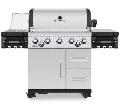 Broil King Imperial S590 PRO IR Gasgrill - Modell 2023 - SMART Deal Inkl. Grillfürst Grill Control Mit Companion Device Und Einstichthermometer