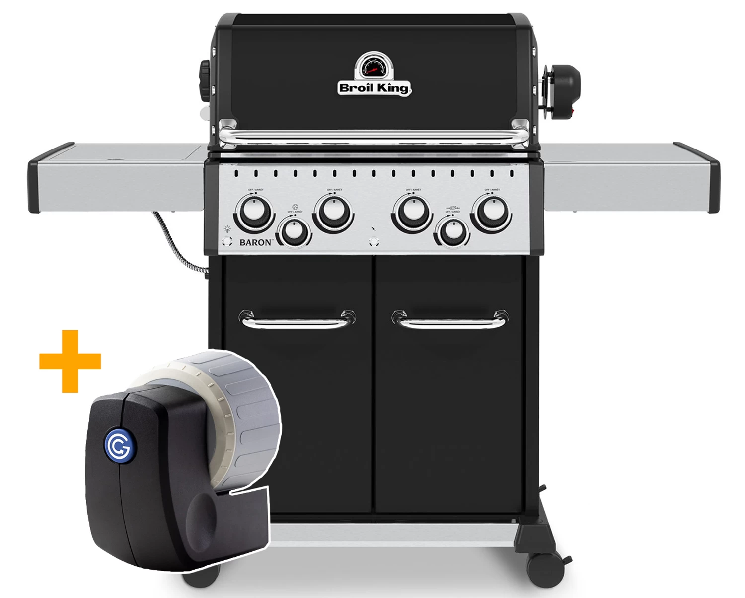 Broil King Baron 490 Black Gasgrill Inkl. Drehspieß - Modell 2023 - SMART Deal Inkl. Grillfürst Grill Control 16 Broil King Baron 490 Black Gasgrill Inkl. Drehspieß - Modell 2023 - SMART Deal Inkl. Grillfürst Grill Control – Bild 14