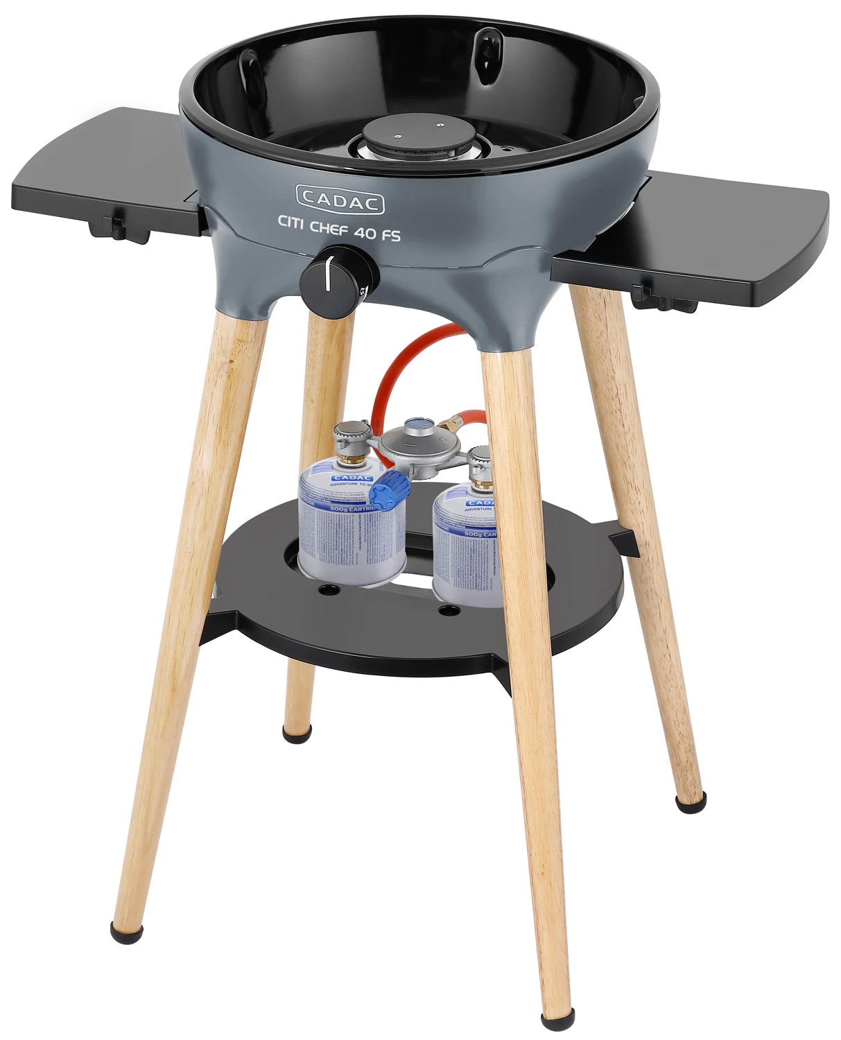 CADAC Gasgrill Citi Chef 40 FS BBQ / Dome Steel Grey, 50 Mbar 9 CADAC Gasgrill Citi Chef 40 FS BBQ / Dome Steel Grey, 50 Mbar – Bild 7