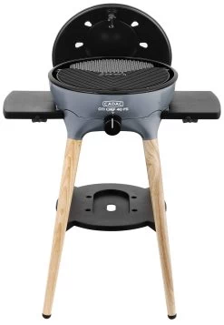 CADAC Gasgrill Citi Chef 40 FS BBQ / Dome Steel Grey, 30 Mbar 12 CADAC Gasgrill Citi Chef 40 FS BBQ / Dome Steel Grey, 30 Mbar -Günstiges Grill Geschäft CADAC Citi Chef 40 FS Steel Grey Deckel offen