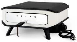 COZZE Pizzaofen Elektrisch 42,5 Cm (17") - Inkl. Pizzastein & Hitzeschild -Günstiges Grill Geschäft Cozze Elektro Pizzaofen 17 Zoll Hitzeschild