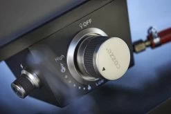 COZZE Pizzaofen Gas 34 Cm (13") - Inkl. Pizzastein -Günstiges Grill Geschäft Cozze Gas Pizzaofen Temperaturregelung 3