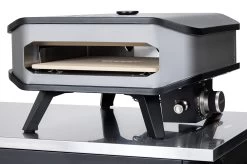 COZZE Pizzaofen Gas 34 Cm (13") Mit Thermometer - Inkl. Pizzastein -Günstiges Grill Geschäft Cozze Gas Pizzaofen Thermometer 13 Zoll