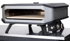 COZZE Pizzaofen Gas 42,5 Cm (17") Mit Thermometer - Inkl. Pizzastein -Günstiges Grill Geschäft Cozze Gas Pizzaofen Thermometer 17 Zoll
