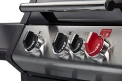 Enders Gasgrill Monroe Black Pro 3 K Turbo -Günstiges Grill Geschäft Enders Gasgrill Monroe Black Pro 3 K Turbo Bedienblende Edelstahl