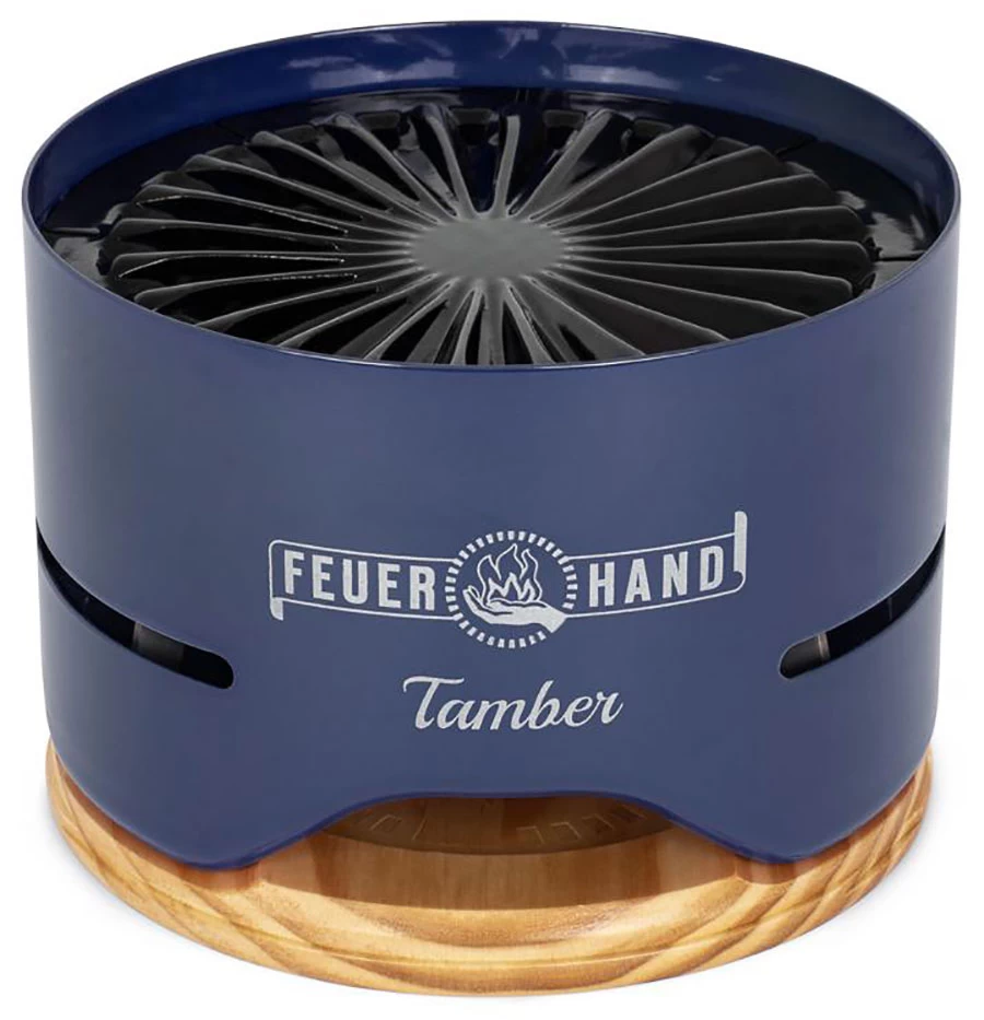 Feuerhand Tischgrill Tamber Blau 4 Feuerhand Tischgrill Tamber Blau – Bild 2