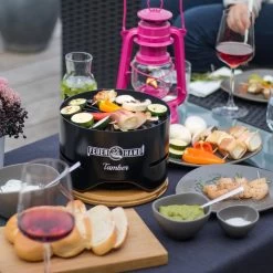 Feuerhand Tischgrill Tamber Schwarz -Günstiges Grill Geschäft Feuerhand Tamber Tischgrill schwarz Lifestyle