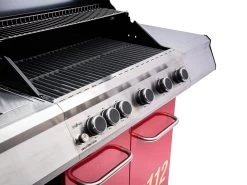 Grillfürst G510G 5-Brenner Gasgrill Mit Hochtemperaturbrenner Und Gusseisen Rosten - Feuerwehr Edition 27 Grillfürst G510G 5-Brenner Gasgrill Mit Hochtemperaturbrenner Und Gusseisen Rosten - Feuerwehr Edition -Günstiges Grill Geschäft G510G FW Feuerwehrgrill Foto freigestellt 19