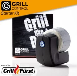 Rösle Gasgrill BBQ-Station Videro G4-S Vario+ Nero Schwarz - Modell 2023 - SMART Deal Inkl. Grillfürst Grill Control -Günstiges Grill Geschäft Grill Control Smart Grill Starter Kit Grillfuerst 4