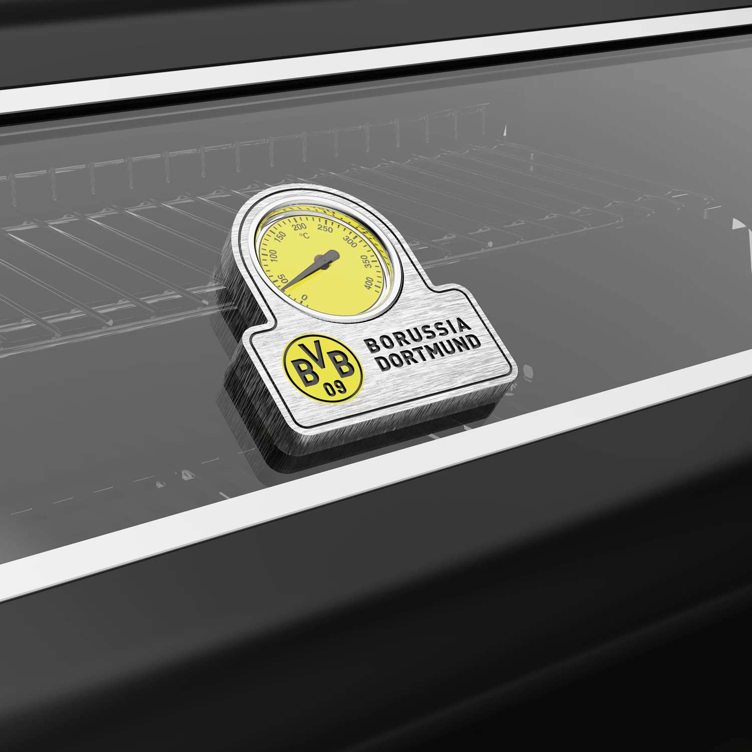 Grillfürst G750E Borussia Dortmund Edition 7-Brenner Doppelkammer - Gasgrill Mit Hochtemperaturbrenner, Seitenkocher, Heckbrenner Und Edelstahl Rosten 5 Grillfürst G750E Borussia Dortmund Edition 7-Brenner Doppelkammer - Gasgrill Mit Hochtemperaturbrenner, Seitenkocher, Heckbrenner Und Edelstahl Rosten – Bild 3