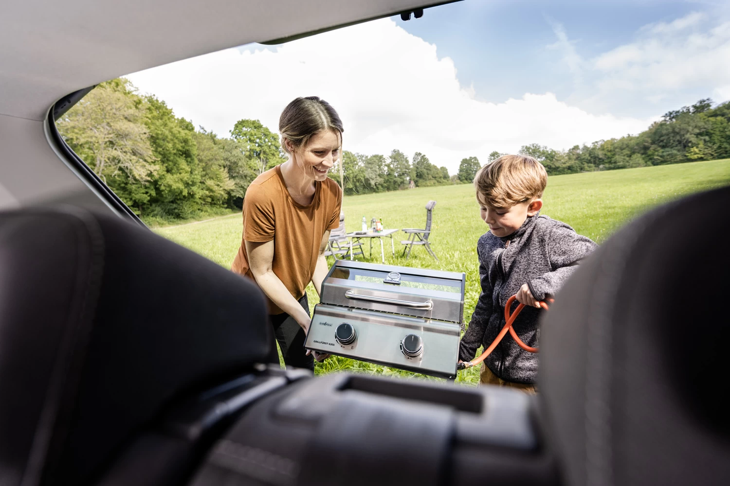 Grillfürst G201E 2-Brenner Gasgrill Portabel V2 - Campinggrill / Balkongrill 50mbar 21 Grillfürst G201E 2-Brenner Gasgrill Portabel V2 - Campinggrill / Balkongrill 50mbar – Bild 19