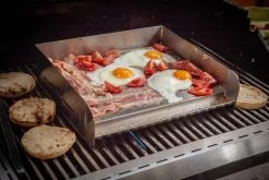 Grillfürst Edelstahl Plancha / Grillplatte / Teppanyaki Pfanne - 32 X 28 Cm -Günstiges Grill Geschäft Grillfuerst Edelstahl Plancha