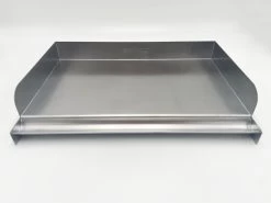 Grillfürst Edelstahl Plancha / Grillplatte / Teppanyaki Pfanne Größe M - 41 X 28 Cm -Günstiges Grill Geschäft Grillfuerst Edelstahl Plancha 41 28 cm