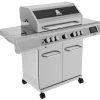 Grillfürst G521E Smart Grill - Mit Automatischer Temperatursteuerung, Hochtemperaturbrenner, Heckbrenner Und Edelstahl Rosten -Günstiges Grill Geschäft Grillfuerst G521E Smart Gasgrill Infrarotbrenner Heckbrenner