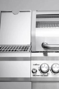 Grillfürst G521E Smart Grill - Mit Automatischer Temperatursteuerung, Hochtemperaturbrenner, Heckbrenner Und Edelstahl Rosten -Günstiges Grill Geschäft Grillfuerst G521E Smart Grill Alles was Du willst