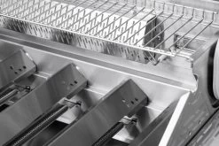 Grillfürst G521G Smart Grill - Mit Automatischer Temperatursteuerung, Hochtemperaturbrenner, Heckbrenner Und Gusseisen Rosten -Günstiges Grill Geschäft Grillfuerst G521E Smart Grill Flammenschutzbleche Edelstahl