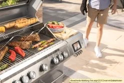 Grillfürst G521G Smart Grill - Mit Automatischer Temperatursteuerung, Hochtemperaturbrenner, Heckbrenner Und Gusseisen Rosten -Günstiges Grill Geschäft Grillfuerst G521G Smart Grill Temperaturfuehler