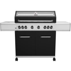 Grillfürst G620G 6-Brenner Gasgrill - 1. FC Köln Edition - Gusseisenroste
