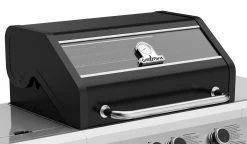 Grillfürst G310E 3-Brenner Gasgrill Mit Hochtemperaturbrenner Und Edelstahl Rosten -Günstiges Grill Geschäft Grillfuerst Gasgrill G310E Sichtscheibe