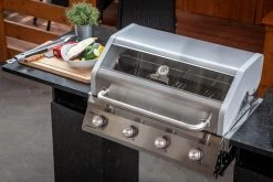 Grillfürst G401E 4-Brenner Einbaugrill Mit Edelstahl Rosten -Günstiges Grill Geschäft Grillfuerst Gasgrill G401E einbau grill