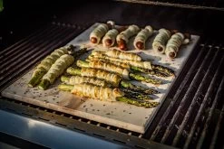 Grillfürst G620E 6-Brenner Gasgrill Mit Hochtemperaturbrenner, Heckbrenner Und Edelstahl Rosten -Günstiges Grill Geschäft Grillfuerst Gasgrill G620E Spargel Sausage Teigmantel