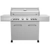 Grillfürst G621E 6-Brenner Edelstahl-Gasgrill Mit Hochtemperaturbrenner, Heckbrenner Und Edelstahl Rosten - X-DEAL Inkl. Zubehörpaket -Günstiges Grill Geschäft Grillfuerst Gasgrill G621E frontal