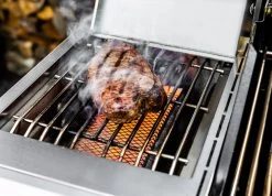 Grillfürst G750E 7-Brenner Doppelkammer - Gasgrill Mit Hochtemperaturbrenner, Seitenkocher, Heckbrenner Und Edelstahl Rosten -Günstiges Grill Geschäft Grillfuerst Gasgrill G750G Infrarotbrenner Steakzone Steakbrenner