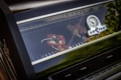 Grillfürst G490G 4-Brenner Einbaugrill - Black Edition - Mit Heckbrenner Und Gusseisen Rosten -Günstiges Grill Geschäft Grillfuerst Gasgrill Sichtscheibe 2