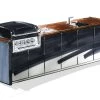Grillfürst Outdoor Küche Aus HPL Inkl. Theke (360 Cm X 90 Cm) - Mit Einbaugrill, Spüle, Wokbrenner Und LED Beleuchtung -Günstiges Grill Geschäft Grillfuerst Outdoor Kueche Massanfertigung HPL Theke