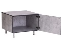 Grillfürst Outdoor Küche Podest Modul OKE66 Beton 5 Grillfürst Outdoor Küche Podest Modul OKE66 Beton -Günstiges Grill Geschäft Grillfuerst Outdoor Kueche Podest Modul Tuer offen Beton